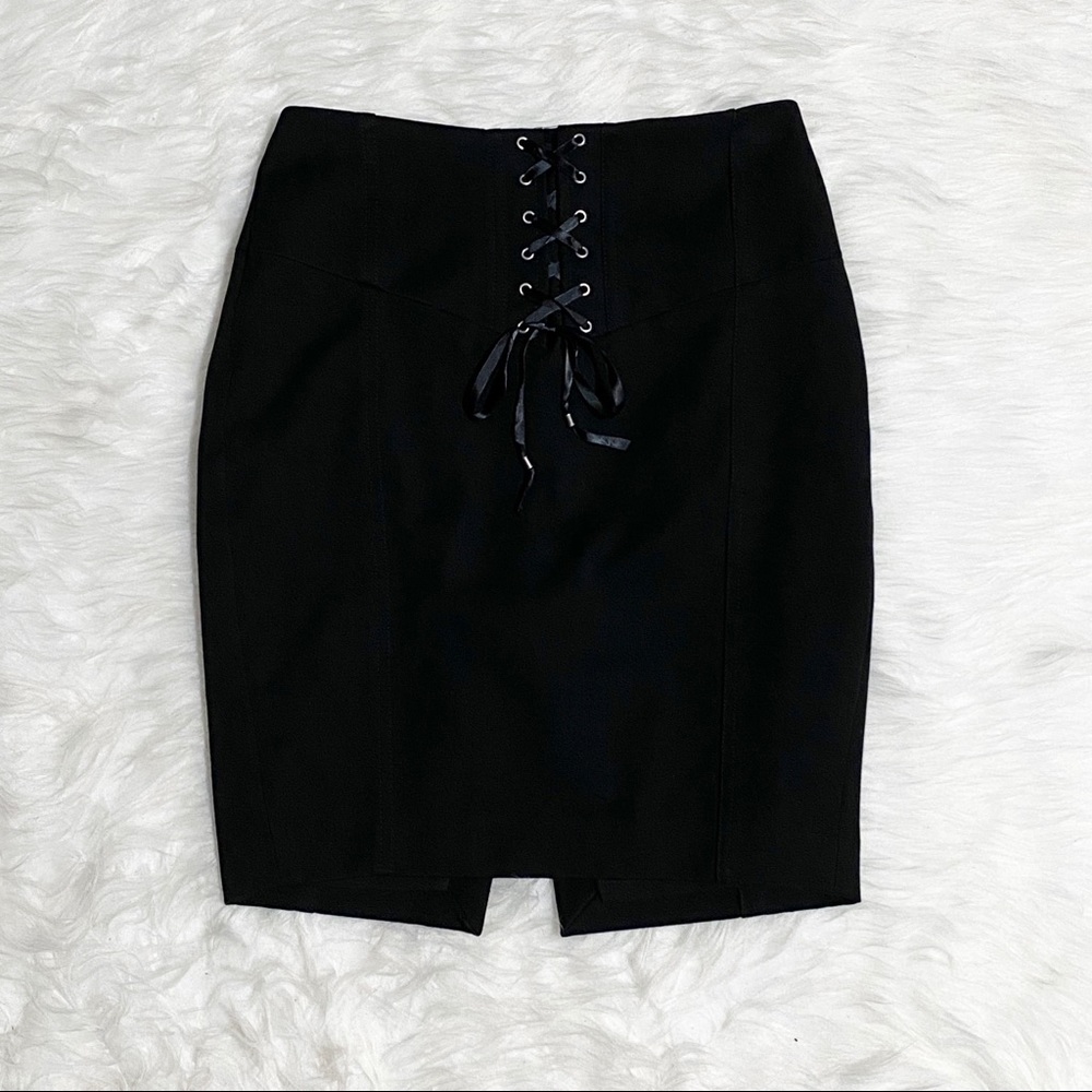 Express Black Pencil Skirt